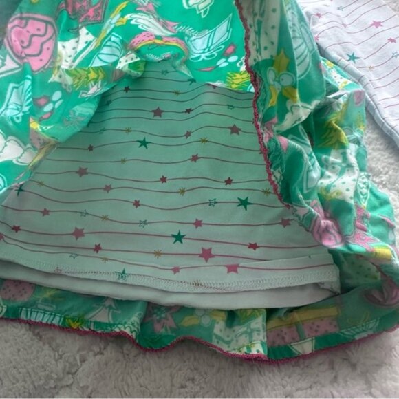 Matilda Jane | White and Green Winter Dreamscape Top | Size 2T - Picture 5 of 9